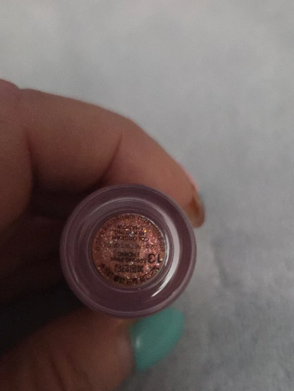 Milk Bling Shadow Lip Balm & Gloss - Brown NWOT